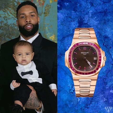 odell beckham patek philippe|Odell Beckham Jr. Wears the Watch People Wait Almost a .